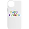 Generic Custodia per iPhone 14 Plus Torte per bambini Fun Retro