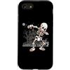 Funny Halloween Shirts Women Kids Men Sc Custodia per iPhone SE (2020) / 7/8 Halloween Ragazzi Uomini Dabbing Scheletro Skull Rib Cage Dab Dance