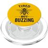 Beekeeping Honey Farm Funny Farmer Appar Apicoltore Miele Allevatore di api stanco ma ronzante apicoltura PopSockets PopGrip per MagSafe