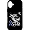 Stomach Cancer Warrior Gifts for Women a Custodia per iPhone 16 Plus Consapevolezza del cancro allo stomaco Pervinca Novembre Cancro allo stomaco