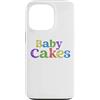 Generic Custodia per iPhone 13 Pro Torte per bambini Fun Retro