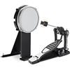 XDrum BDMP-08 8 Kick Pad con Set Meshhead - Espansione o sostituzione per kit E-Drum - 8 Mesh Head - Stabilità garantita da spuntoni - Compatibile con Roland - Include pedale singolo