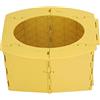 Generic Vasino Portatile Pieghevole per Bambini per Viaggi e Campeggio con Facile Pulizia, Toilette per Bambini da Allenamento per la Guida a Lunga Distanza, Materiale PP (YELLOW)