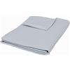 ULLENBOOM ® Coperta per bambini 70x100 cm in grigio (Made in EU) - Coperta per bambini in cotone e pile ÖkoTex, adatta per il passeggino o come coperta da gioco, disegno: cialda