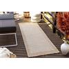 Livabliss Hyden Tappeto da Esterno ed Interni Tappeto Esterno Terrazzo Moderne, per Giardino, Balcone, Stile Boho Tappeti Ampi Dimensioni, 80x220 cm Beige
