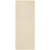 -LUXOR- living Mazzolla - Tappeto in lana vergine naturale, per soggiorno, 67 x 200 cm, colore: crema