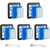Zosenyer 5 pezzi Filtro Aspirapolvere per Philips PowerPro Compact, PowerPro Active et Marathon Compact, Adatto per FC9331, FC9332, FC8010/02, FC8010/01,etc