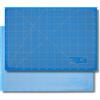 Victor tappetino da taglio A0 blu 90 x 120 cm a 3 strati autorigenerante - supporto da taglio professionale per bricolage e cucito, sottomano da scrivania