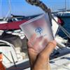 R.G.Service Set Bicchieri da Barca Infrangibili in SAN con Rosa dei Venti da 400 cc - Resistenti, Impilabili, Stile Nautico - Un vento per Ogni Ospite, Nessuna Confusione a Bordo, Vivi il Mare con Stile! (6)