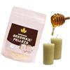 Ossidde Beeswax,Pellet di Cera D'api Bianca Pura 1KG,Prodotto perfetto per cosmetici e per la creazione di candele con tutta la famiglia