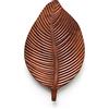 Hattba Vassoio in legno a forma di foglia, vassoio per frutta, piatto da dessert, pane giapponese, piatto in legno, stoviglie decorative