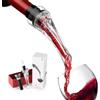 ecooe Versatore decantatore per vino e tappo, decantatore, senza gocciolamento, per vino rosso, per vino, pompa sottovuoto, materiale di qualità alimentare, senza BPA