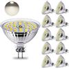 HiBay Lampadina LED GU5.3 MR16 12V,4W Equivalente a 35W Alogena,400LM Luce Neutro 4500K,220V-240V,Lampadine Faretto LED GU5.3 per Plafoniera Spot Lampada Sostituiscono,Non Dimmerabile Set di 10