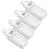Ruilogod 4pcs G24 G24D PL-C lampada PL 2P 4W LED Lampadina girevole bianco caldo 3000K, CFL lampada fluorescente compatta sostituzione, con copertura lattea