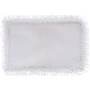 Blanc Mariclo Tappeto bagno in cotone panna con doppia gala Bagno Chiaro 50x80 cm