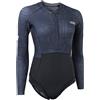 ION Amaze Hot Shorty 1.5mm Long Sleeve Front Zip women Black, 34/XS