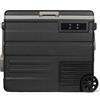 Steamy-E Single Zone 65 Roller, Frigorifero Elettrico a Compressore con Ruote, 12/24V DC e 100-240V AC, per Congelare e Raffreddare da -20℃ a +20℃, Ideale per il Campeggio, 65 Litri, Nero