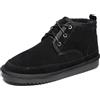 Meik Mangni Stivali da Neve Donna Stivaletti Invernali Uomo Comodi Scarpe con Calda Foderati Antiscivolo Scarponi Neve Classici Snow Boots Esterno Marrone 41EU（Dimensioni della Suola 42EU）