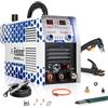 Reboot Tagliatore Plasma e Saldatrice 7en1 30A Non-HF - Utilizzo Immediato: Taglio 16mm + MMA 130A - Compatibile MIG/TIG/Alluminio - Doppia Tensione 120/240V - Officina, Bricolage, Auto