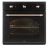 Klarstein Vilhelmine - Forno da Incasso, Forno Classe A, Timer fino a 120 Minuti, Temperatura Regolabile tra i 50° e i 250° C, 4 Ripiani, 3 Modalità di Funzionamento, Nero
