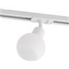 Lindby Lampada a binario dimmerabile (Moderno) colore Bianco, in Metallo ad es. Corridoio) di Lindby | monofase faretti su