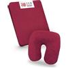 ZEN MASSAGE WARE ZEN - Copertura per lettini & poggiatesta da massaggio - lenzuolo in morbida spugna per lettini cosmetici, da terapia & trattamento - rivestimento lavabile a 60° - accessori massaggi (bordeaux)