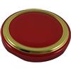 TimboGlass Capsule Tappi coperchi Twist-off 63 mm conf 100 Pezzi per vasetti e barattoli in Vetro
