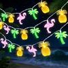 Auzlya Catena luminosa hawaiana, 3 m, 20 LED, catena luminosa hawaiana, per feste estive, per interni ed esterni