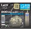LOTTI CATENA M-P18 200 MICROLED BIANCO