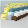 Mozzeilee Fascia unisci-materassi personalizzata, materasso singolo con rivestimento in lino rimovibile, riempitivo per letto singolo/matrimoniale (viola, 120x10x10 cm)