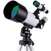 HDICUHNANU Telescopio Telescope Telescopio Rifrattore Monoculare Astronomico Portatile Da Viaggio Treppiede Spaziale HD Clip Per Telefono Osservare La Stelle