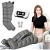 FahQuintuple Pressoterapia Linfodrenaggio Pressoterapia Professionale per Casa 6 Camere D'aria Massaggiatore Gambe e Braccia Addome, Apparecchio Massaggiatore, Anticellulite (Grey 2leg, 6 Camere)