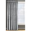 Eurofirany ROSA Tenda in Velluto con Fettuccia Arricciatenda - 1 Unità, Soffice, Pannello, Drappo Classico, Glamour, Elegante, Soggiorno, Camera da Letto, 290 g/m2, 135x300 cm, Argento