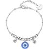 Brosway Bracciale Donna in Acciaio e Cristalli con Simbolo Occhio | Collezione Chakra - BHKB273