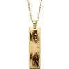 Vero Bijoux Collana con foto incisa occhi con fotografia personalizzata - Collana con foto incisione sguardo - Incisione laser nitida e perfetta - Made in Italy