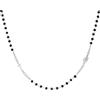 inSCINTILLE Collana Uomo Donna Girocollo Rosario in Argento 925 con Sfere in Cristallo colorato, Unisex Adulto Bambini con cofezione Regalo Inclusa nel Prezzo