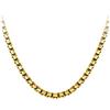555Jewelry Collana a catena in acciaio inox da 5 mm, per uomini e donne, 40-61 cm, Metallo