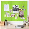 EYERIYO Bacheca Grande Autoadesiva 90x60 cm | Bacheca Autoadesiva in Sughero, Bacheca Decorativa in Feltro, Fototela Pieghevole, Memoboard Vision Board