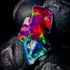 OPAL EMPIRE Black Opal Naturale Etiope, Pietra Grezza Dry Fire Opal 6 Ct 15x15 mm