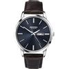 Sekonda Jackson Classic Men's 40mm Quartz Watch with Analogue Day/Date Display, and Lether Strap