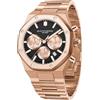 SAPPHERO Orologio da uomo Orologio di lusso 50M Impermeabile Data di lavoro Tempo sportivo Di tendenza Acciaio inossidabile Fiocco/Blu/Nero/Verde/Oro rosa