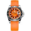 ADDIESDIVE Orologio subacqueo da uomo, analogico, movimento al quarzo, quadrante facile da leggere, visualizzazione della data, impermeabile fino a 200 m, BGW9, luminoso, casual, con cinturino in