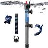 PYPABL Riscaldatore per Acquario 25W 50W 100W 300W, Riscaldatore Sommergibile in Vetro per Acquari da 5L-300 Litri per Pesci e Tartarughe (300W)