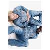 Desigual, Giacca denim ricamata 100% cotone, Donna, Cotone, Blu, L