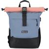 Sheonie Zaino Donna e Uomo Grande con Scomparto Laptop 15,6 Pollici, Zaino Rolltop con Porta USB, Zaino Antifurto per Università Viaggio Lavoro Tempo Libero,Rosa
