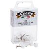 LEONE DELL'ERA Scatola 20 ganci per quadri con spilli Leone 17mm APGB