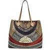 Gattinoni Borsa A Spalla Shopping Large Classic Planetarium Planetarium BIGPL6427WPQ Beige
