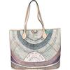 Gattinoni Borsa A Spalla Shopping Medium Classic Planetarium Planetarium BIGPL6434WPQ Beige