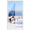 LuCkyNa Zanzariera Magnetica Porta Finestra 80 x 225 cm Magneti Rete Anti Zanzare Chiusura Automatica Tenda Porta Magnetica Punch 0 per Casa Ufficio - Bianco A