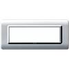 Eva Placca Ave Tecnopolimero 44 7 Moduli Alluminio Naturale 44Py07Als